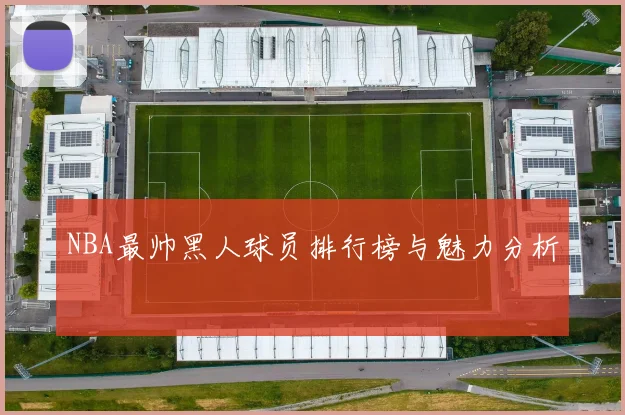 NBA最帅黑人球员排行榜与魅力分析